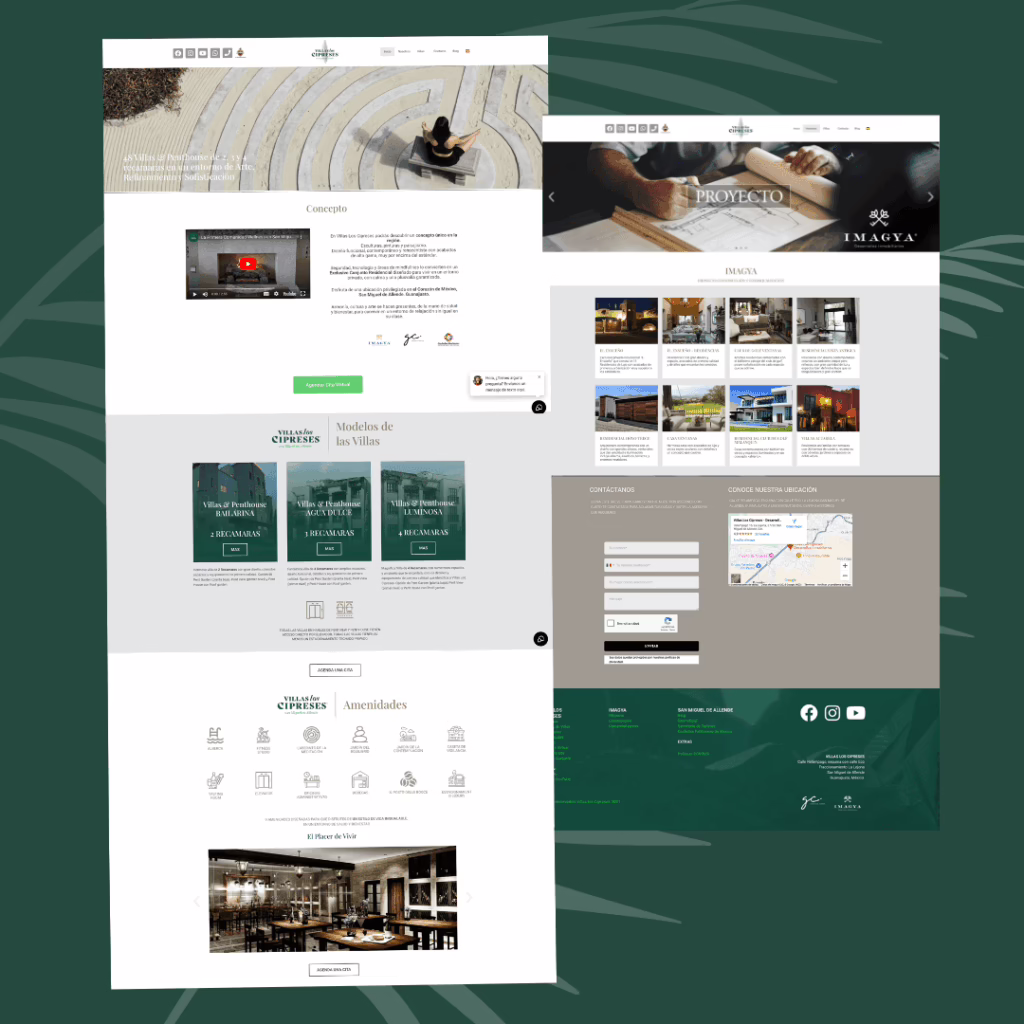 creacion de sitio web