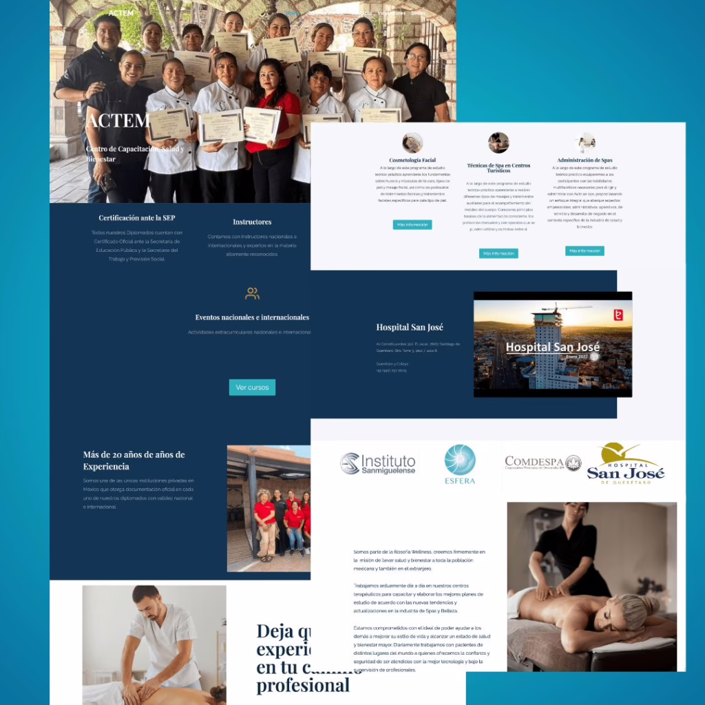 página web para mi negocio